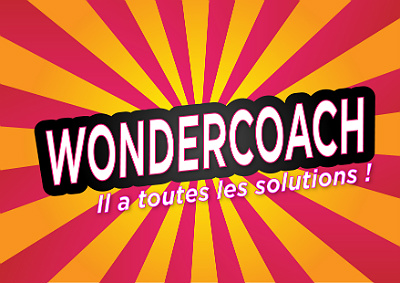 Affiche "Wondercoach, il a toutes vos solutions"